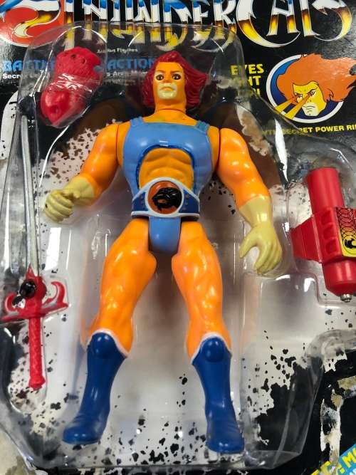 LOW START!!! 1986 LION-O Thundercats (Complete with Card)